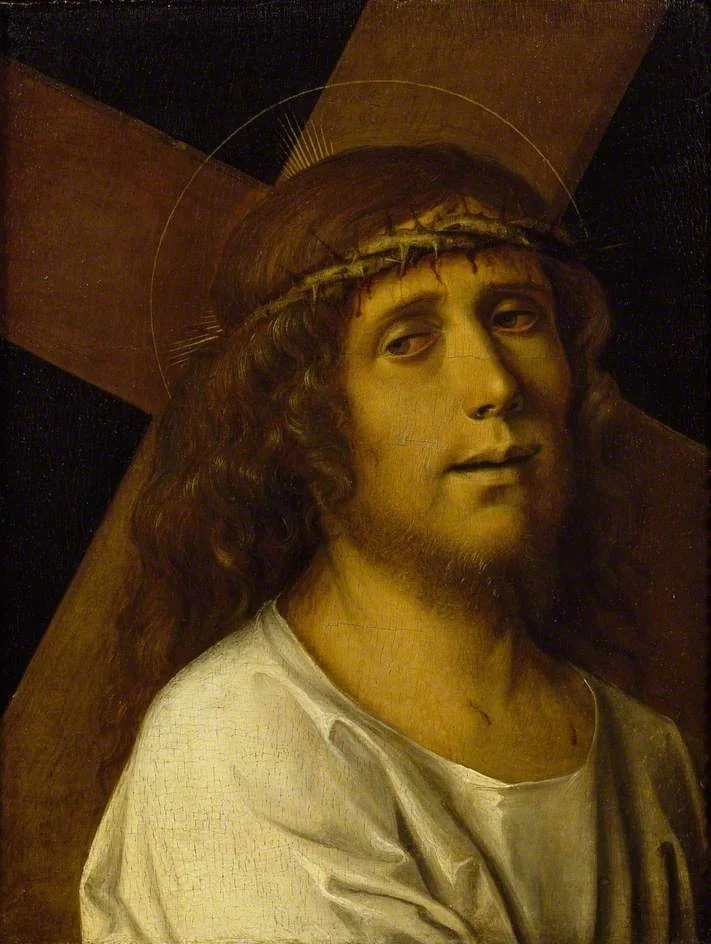 Christ carrying the cross, detail