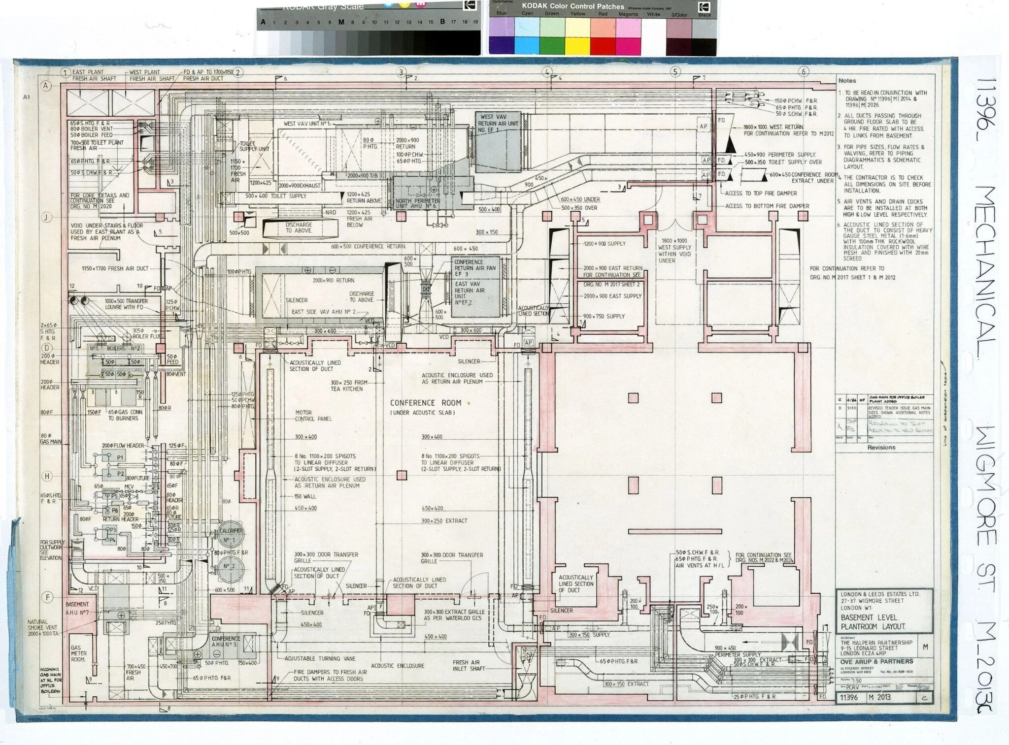 Plantroom Layout, detail