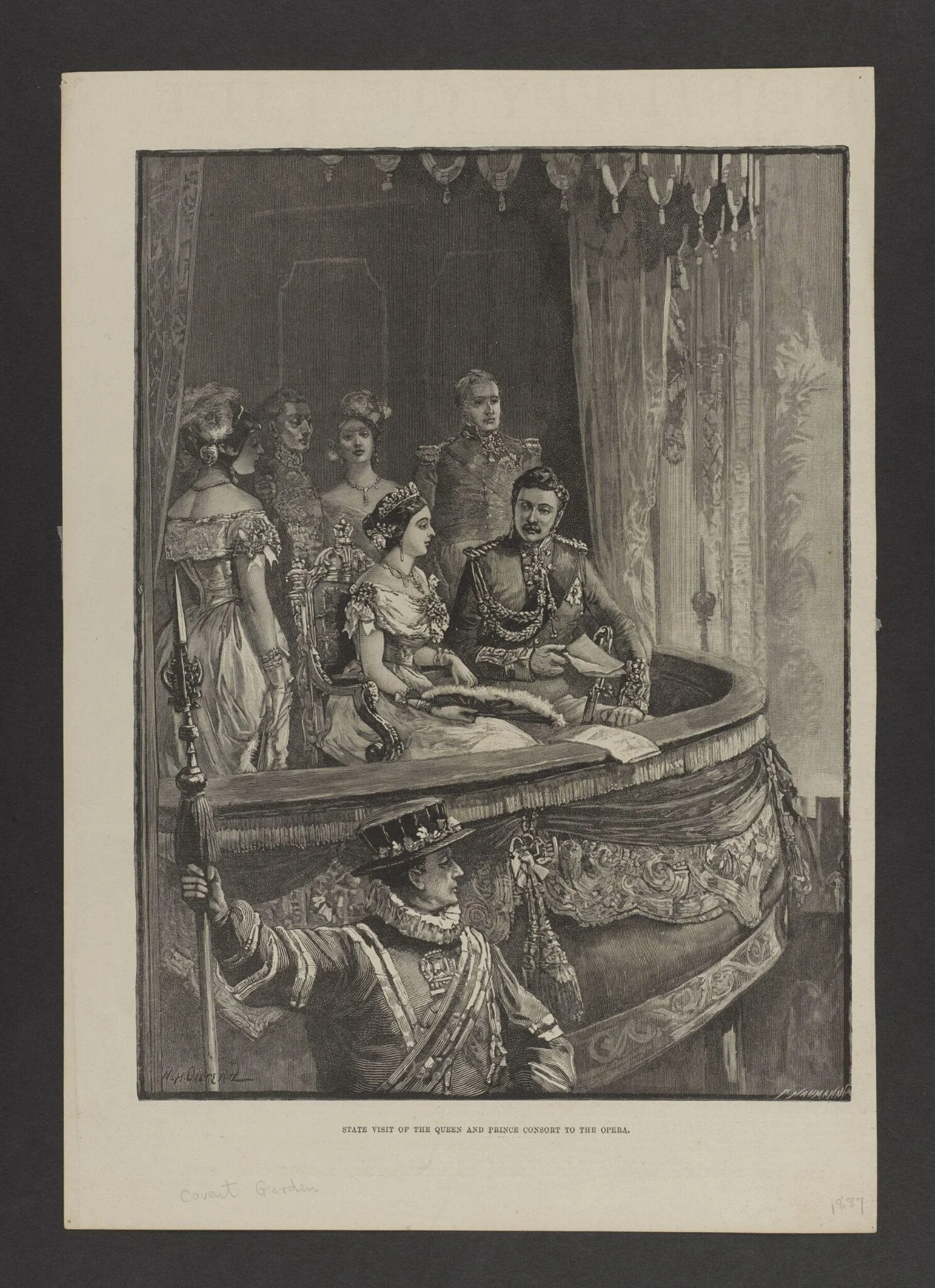 H Beard Print Collection, detail