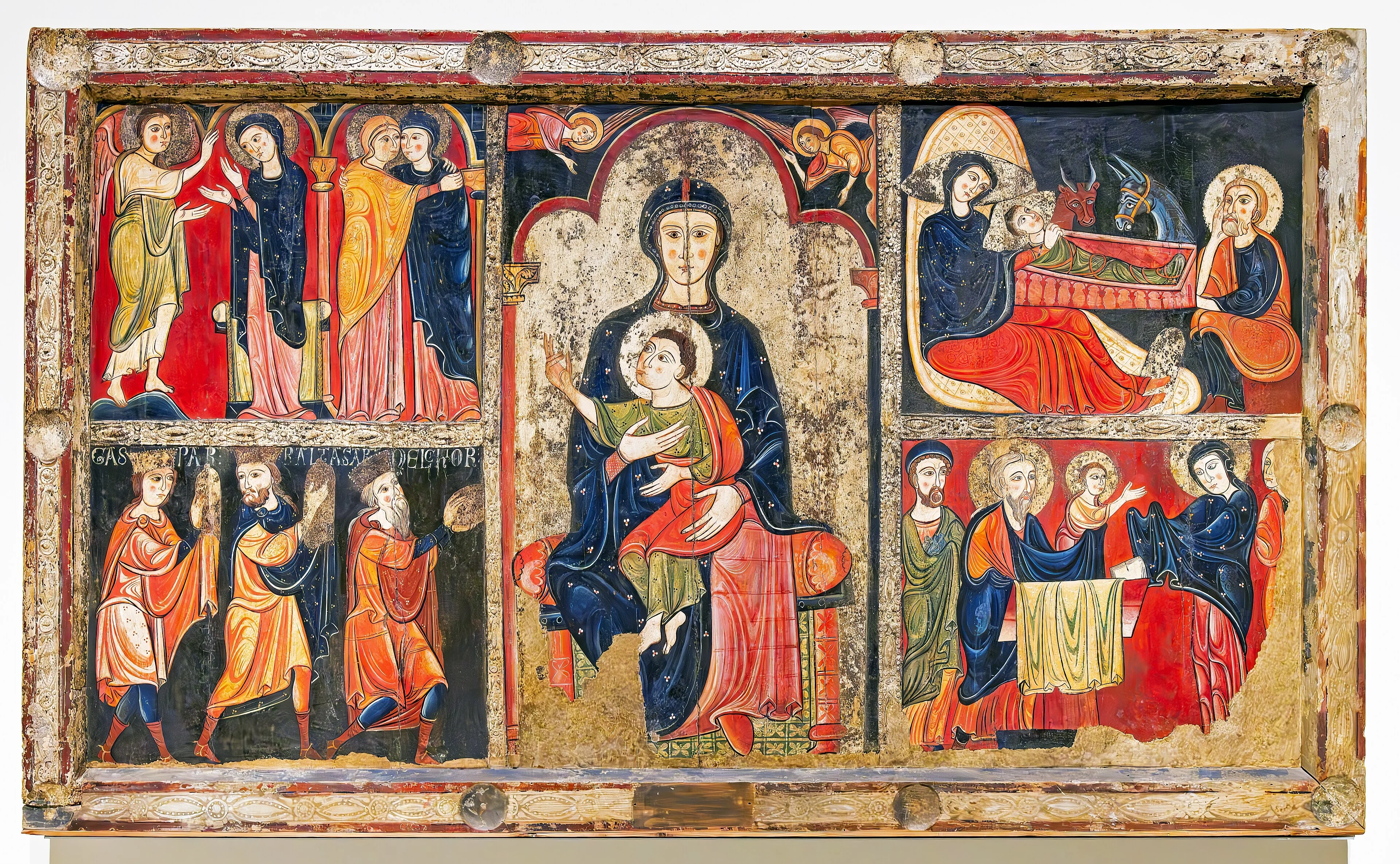 Altar frontal from Avià, detail