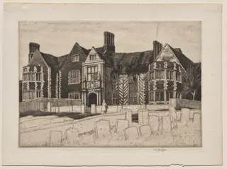 Ragdale Hall, by Frederick Landseer Maur Griggs, 1937