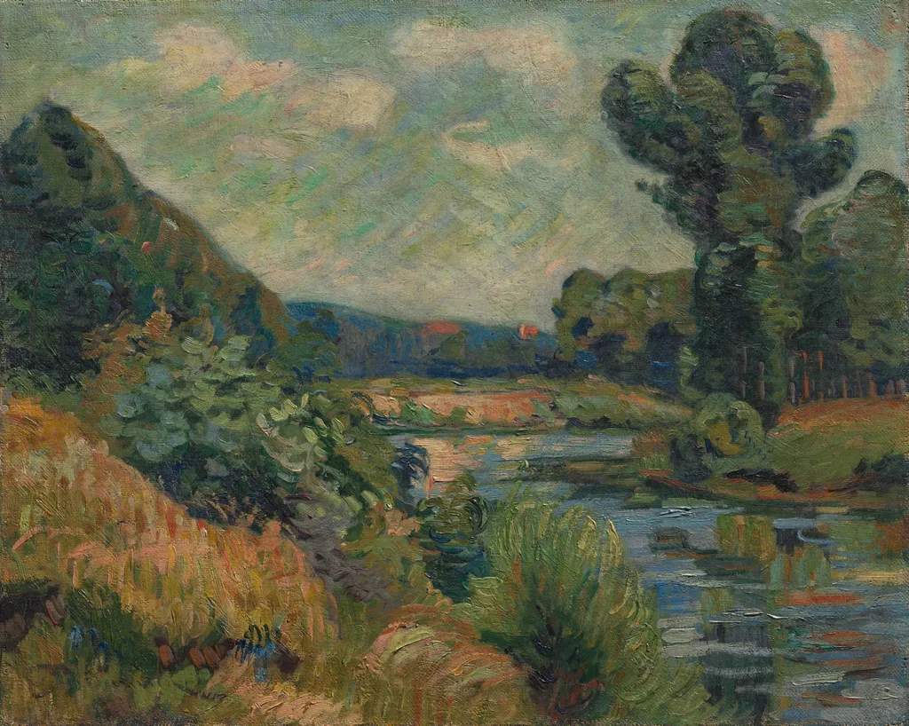 The Banks of the Marne at Charenton, by Armand Guillaumin, unspecified, 1898