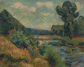 The Banks of the Marne at Charenton, by Armand Guillaumin, unspecified, 1898