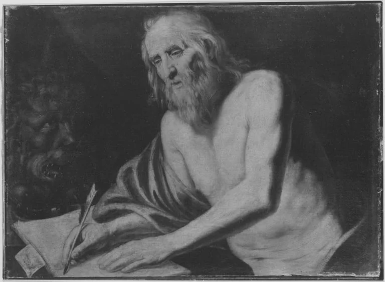 Hl. Hieronymus, detail