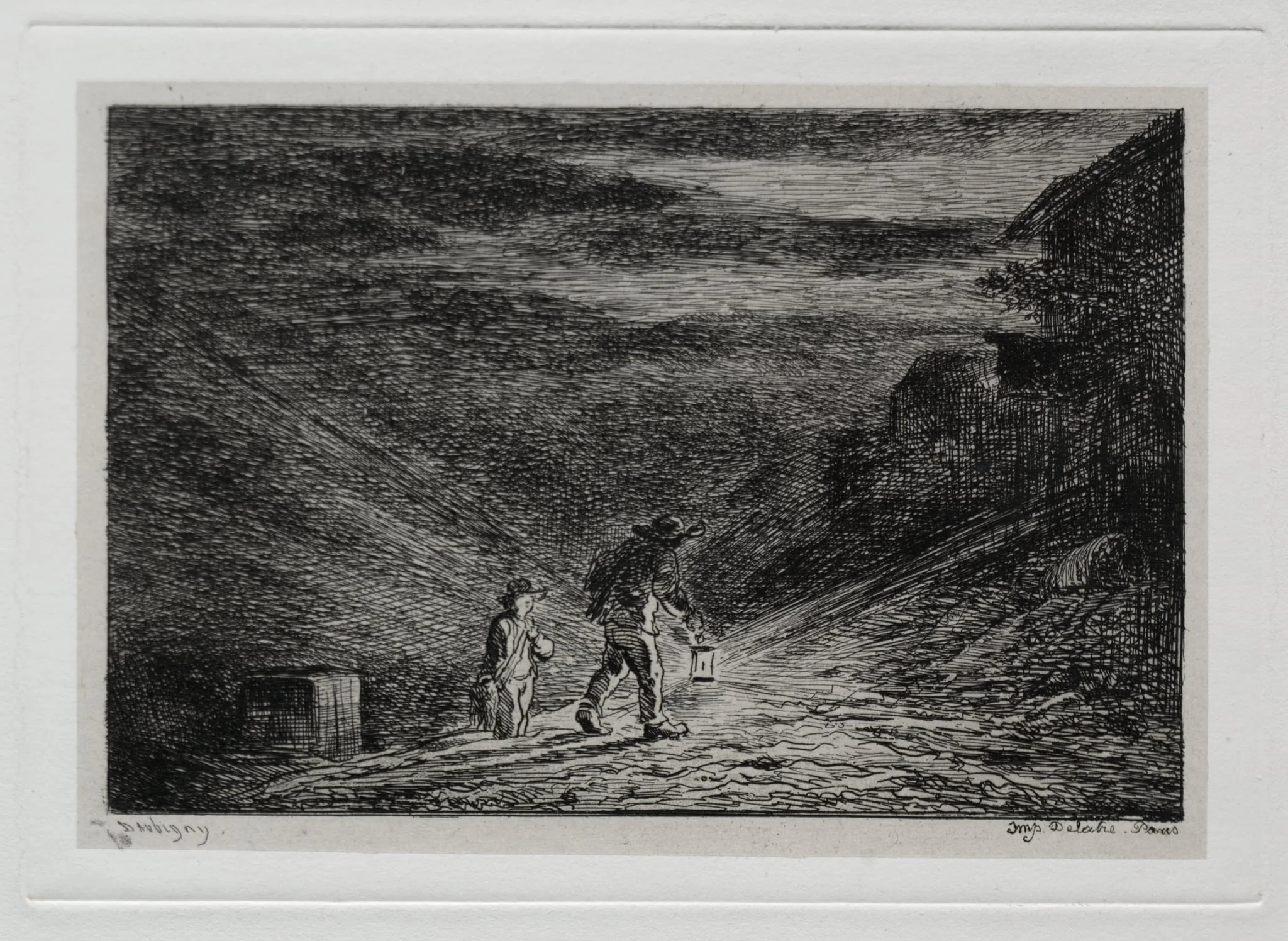 The Boat Trip: The Search for an Inn, detail