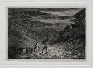 The Boat Trip:  The Search for an Inn, by Charles François Daubigny, 1861