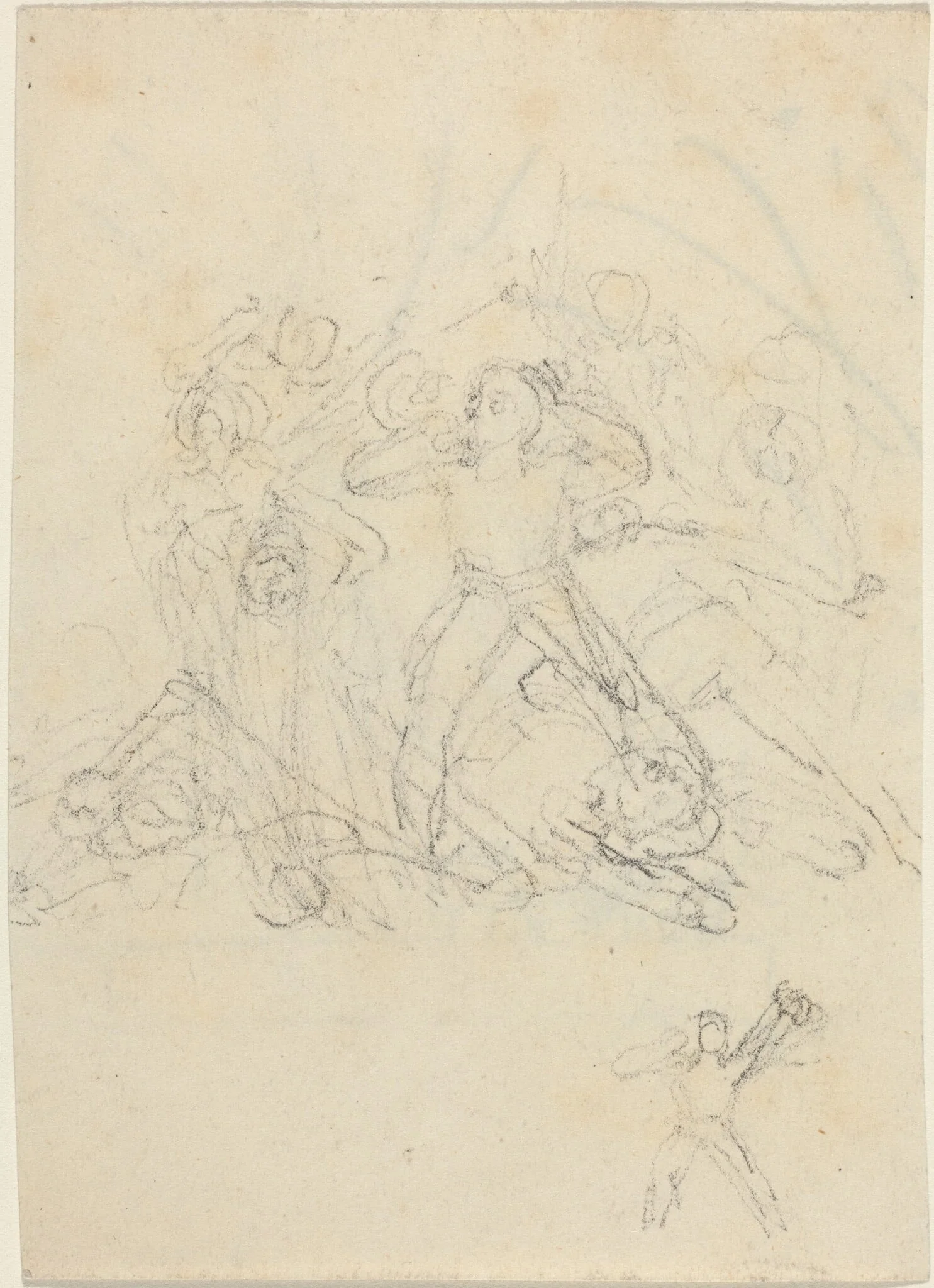Battle Scene, detail