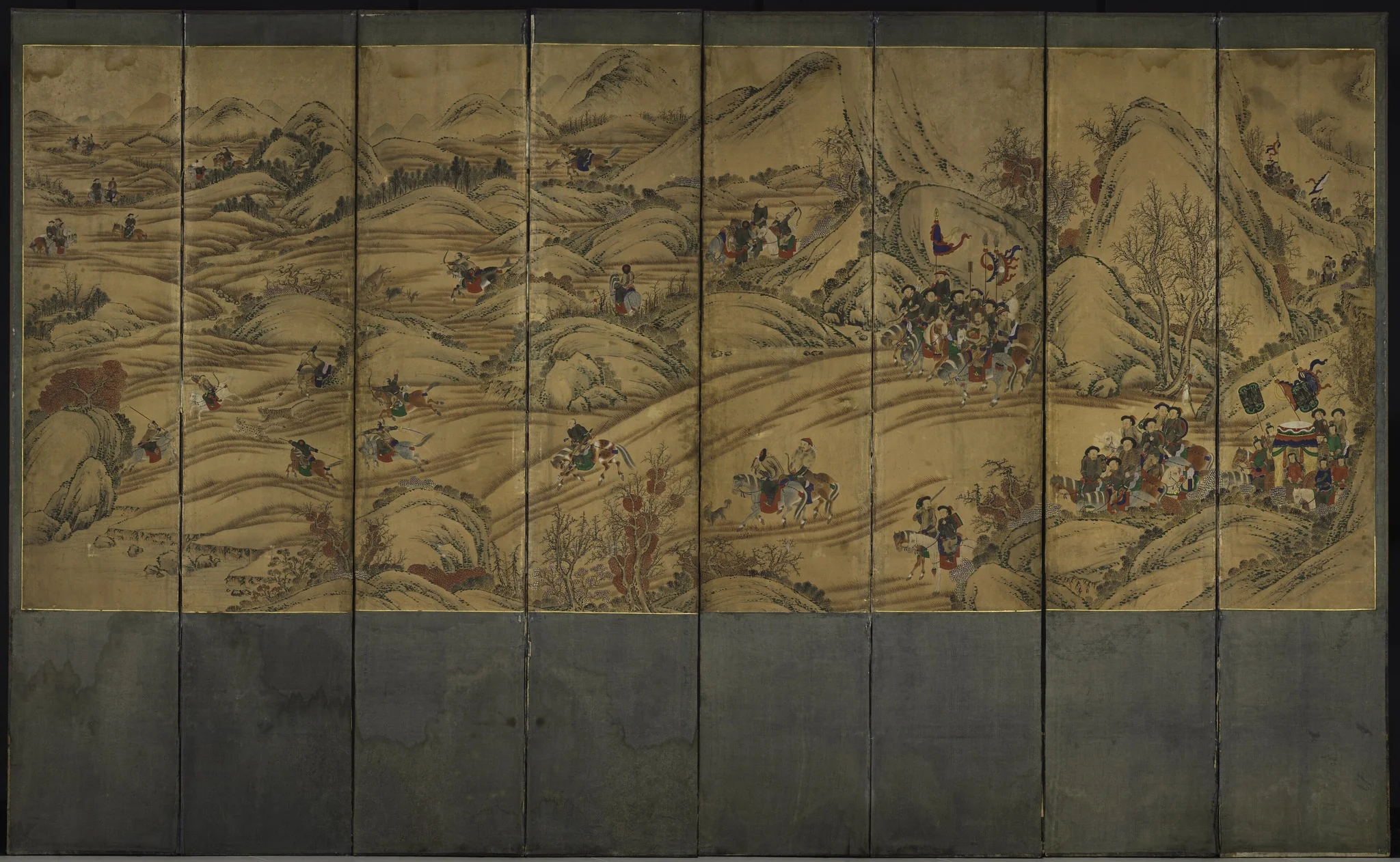 Hunting Scene, detail