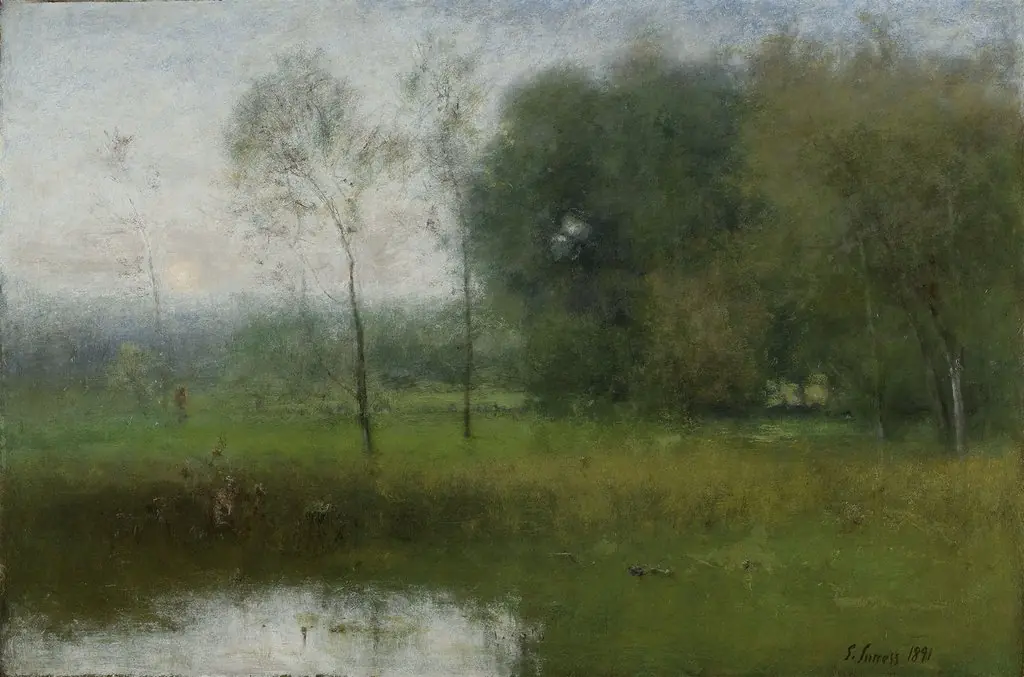 New Jersey Landscape, by George Inness, oil