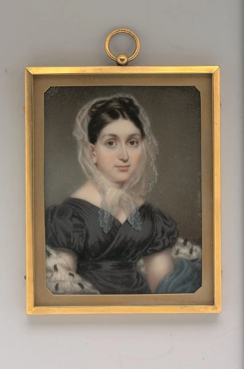 Mrs. Stephen Van Rensselaer III (Cornelia Paterson), detail