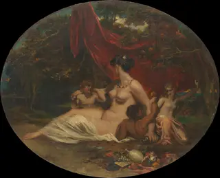 Allegory, by William Etty, oil, 1828