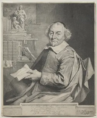 Vondel, by Cornelis Visscher, 1657