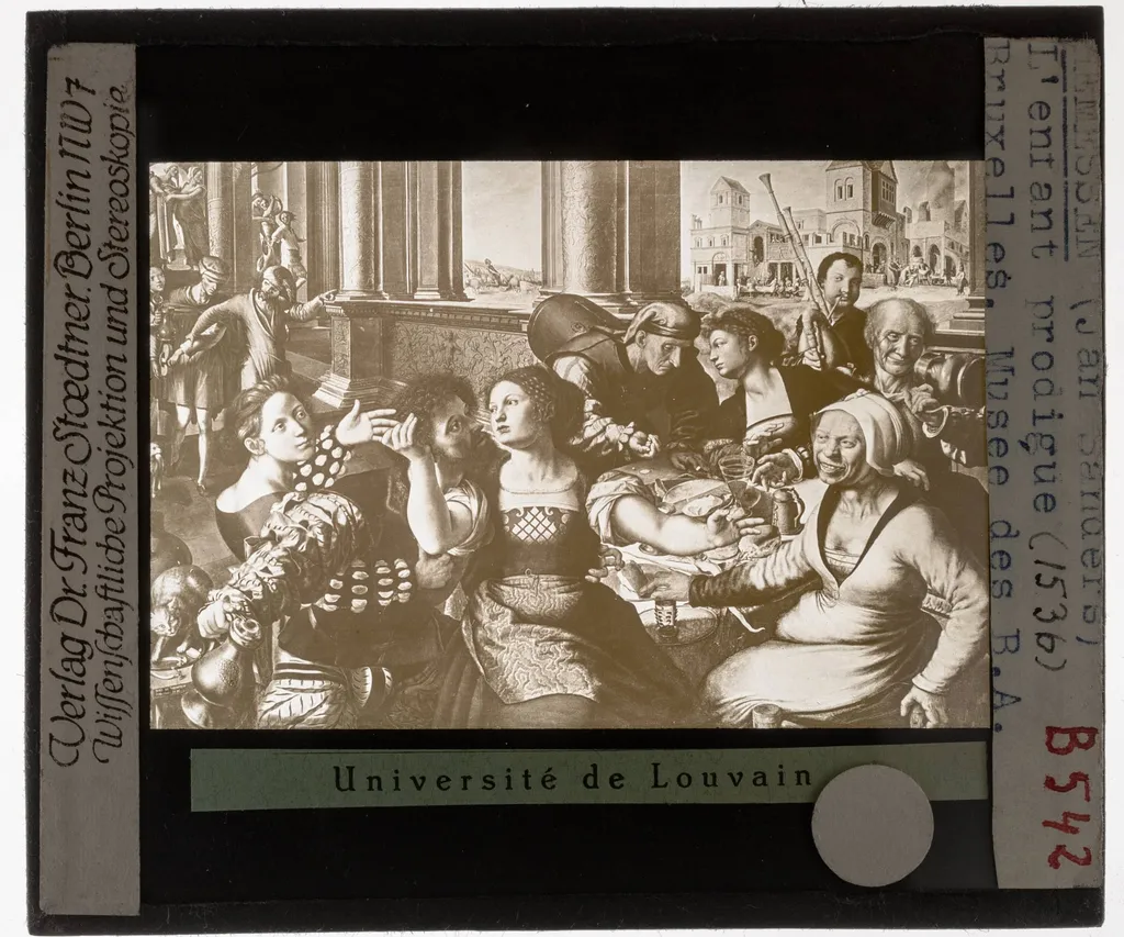 Jan van Hemessen. De verloren zoon, by Jan Sanders van Hemessen, unspecified, 1536