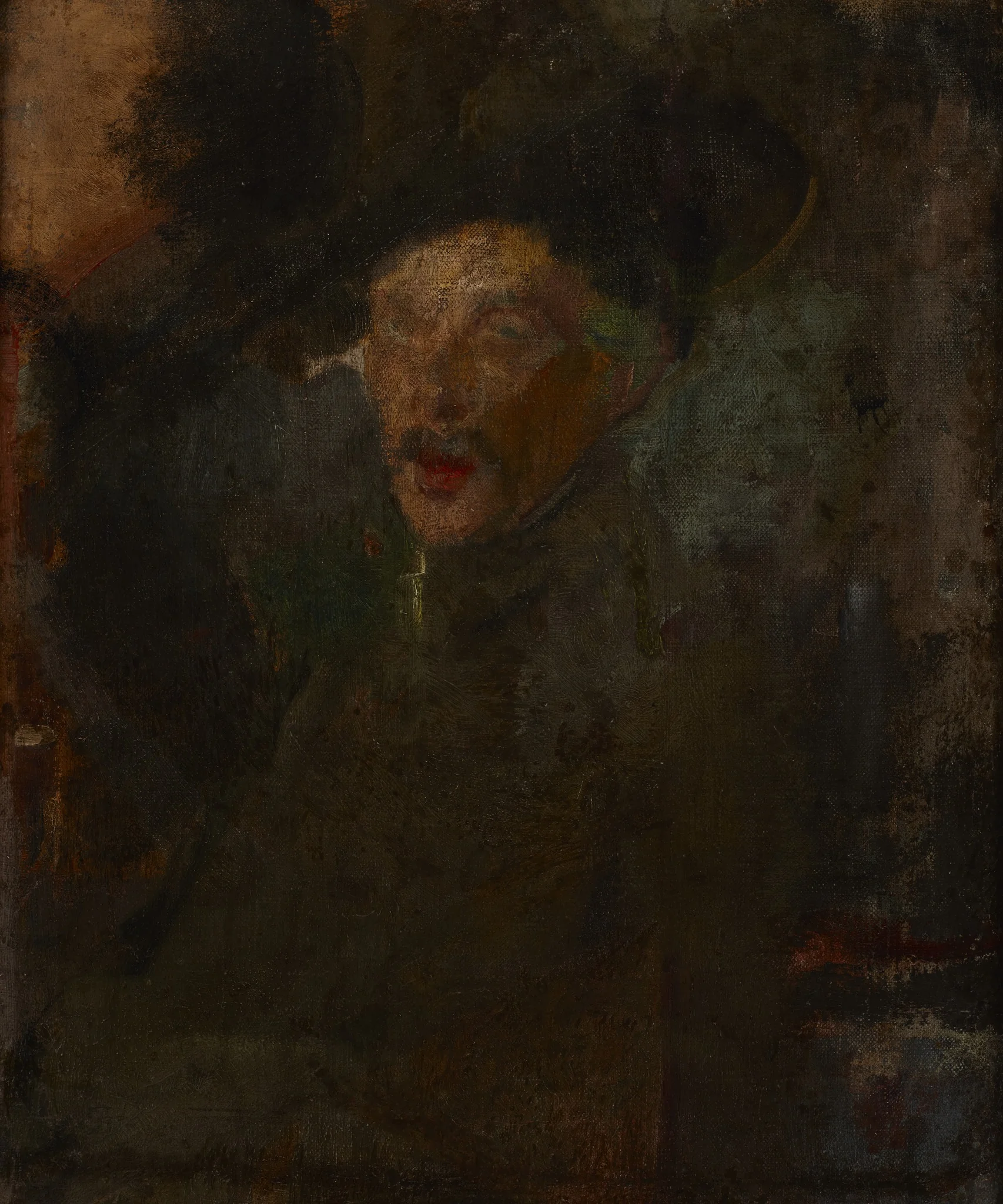 Portrait of Architect Franciszek Mączyński, detail