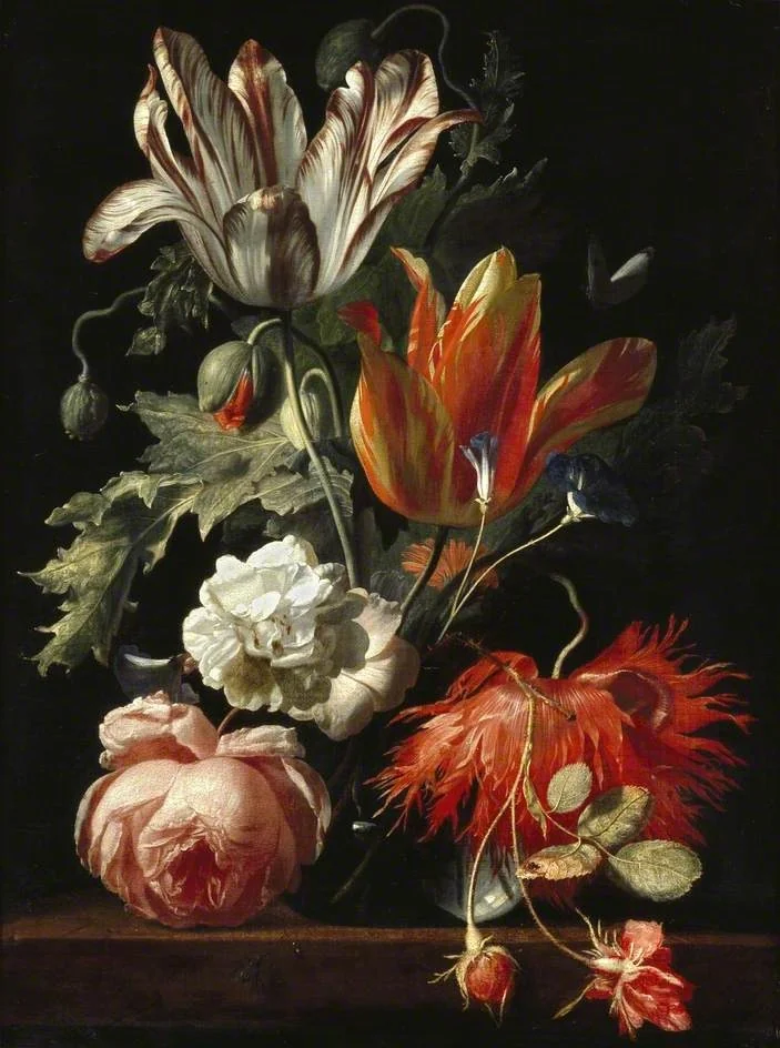 A Vase of Flowers, detail