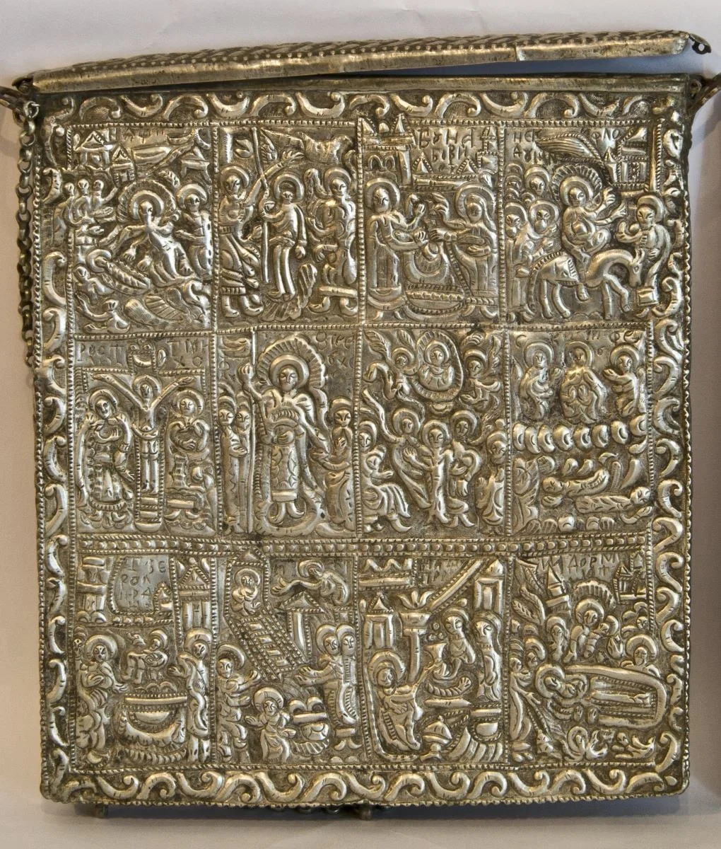 Scene din Viața lui Iisus; Maica Domnului cu Pruncul, detail