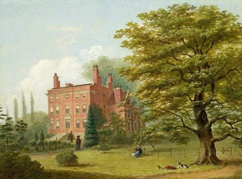 Abbot's Hill House, Derby, detail