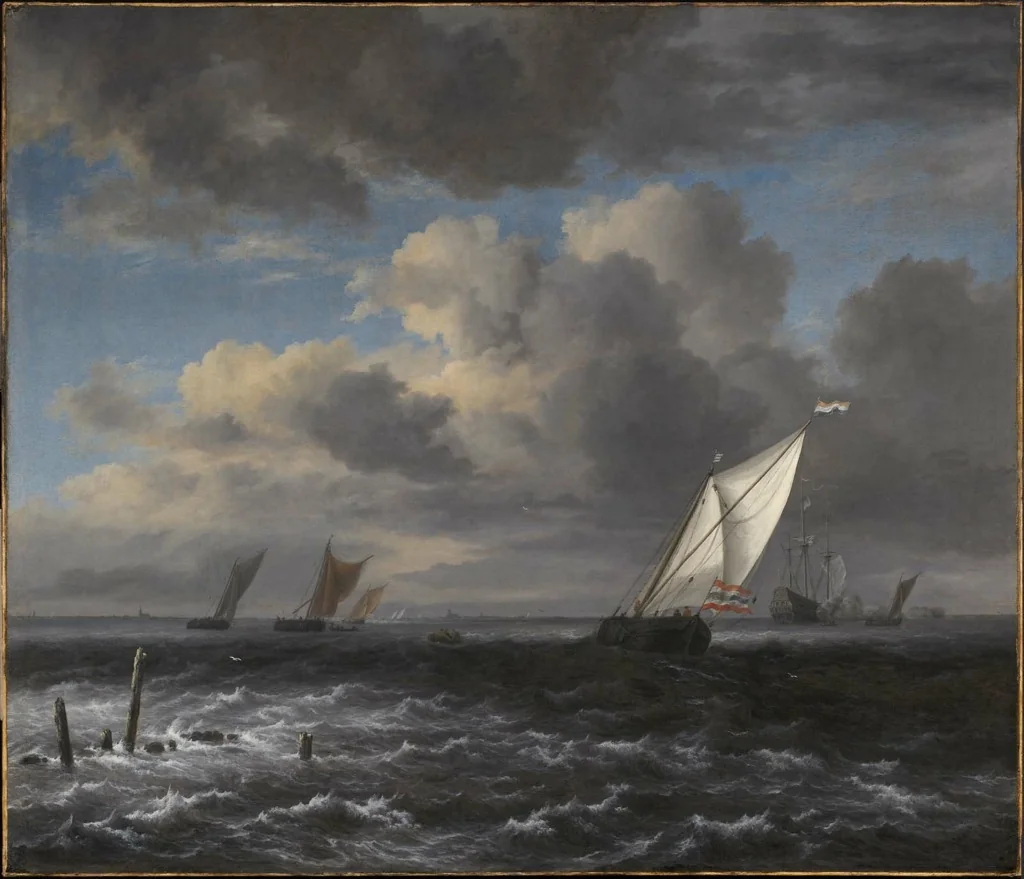 Rough Sea, detail