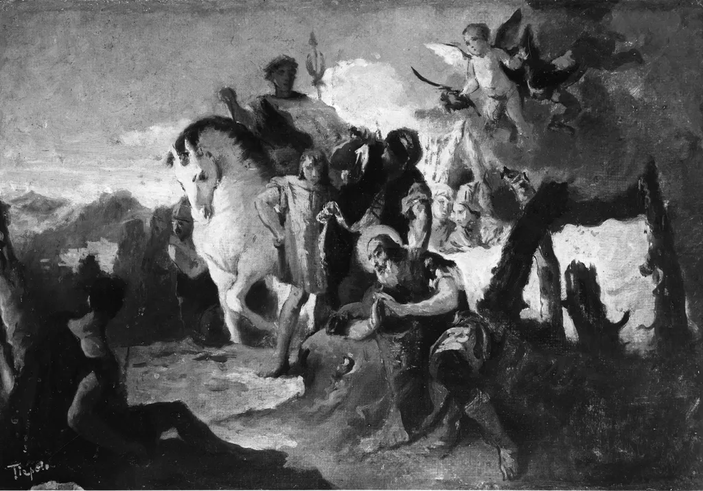 Beheading of a Martyr, by Giovanni Battista Tiepolo, oil