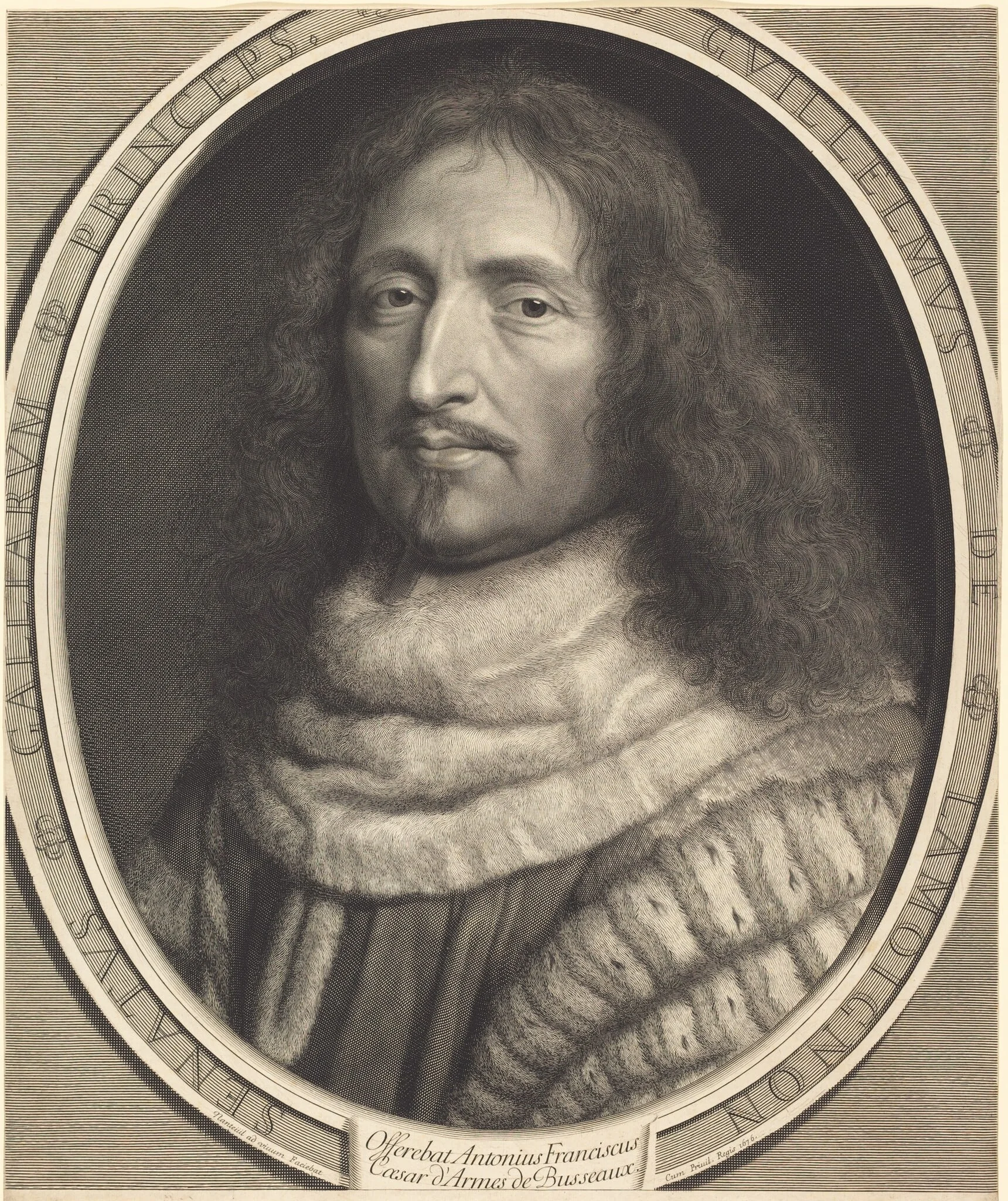 Guillaume de Lamoignon, detail