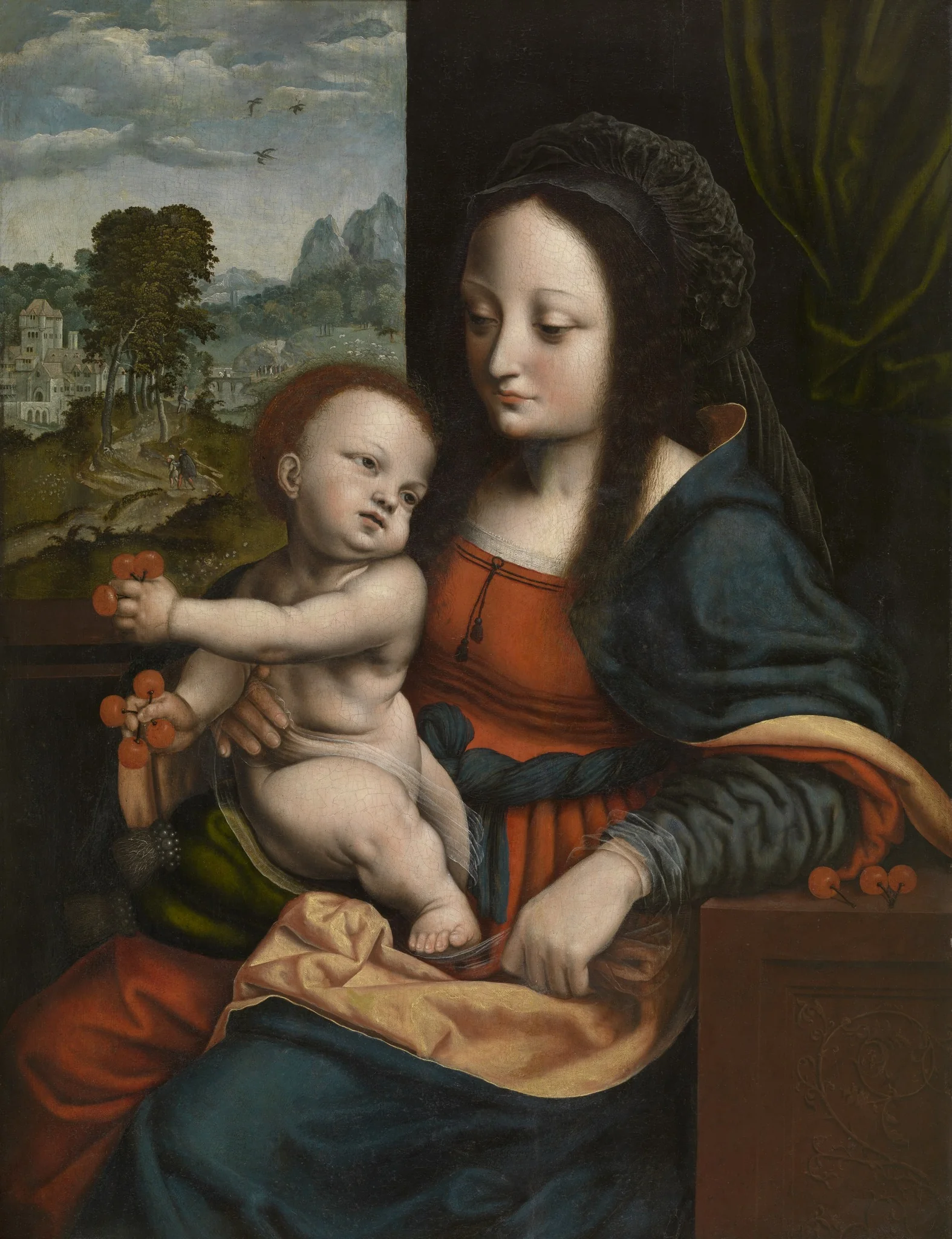 Madonna, detail