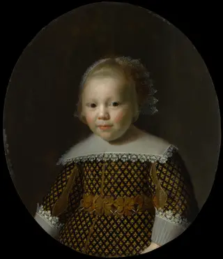 Portrait of a Young Boy, by Paulus Moreelse, oil, 1637