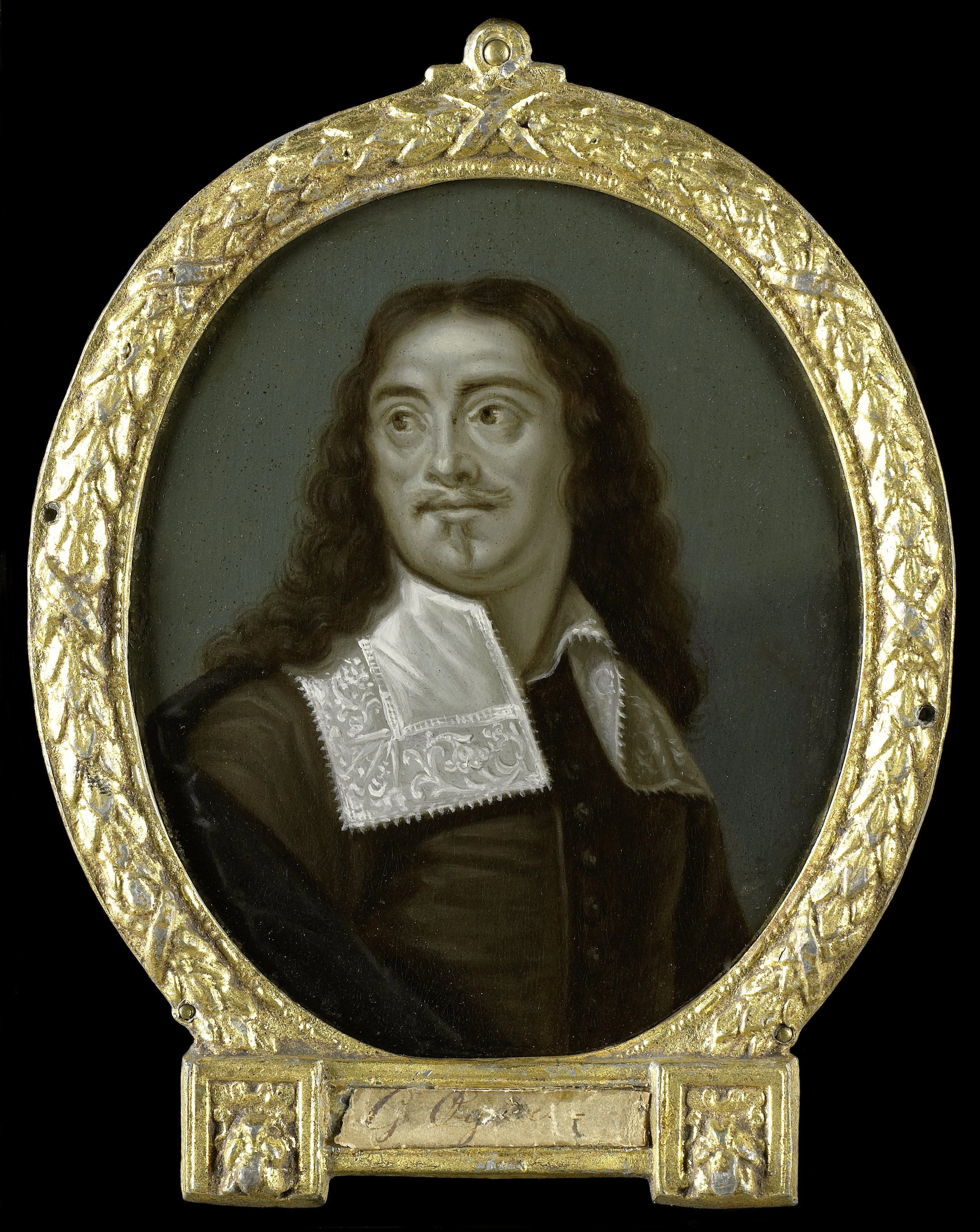 Portrait of Willem Ogier, Dramatic Poet in Antwerp, detail