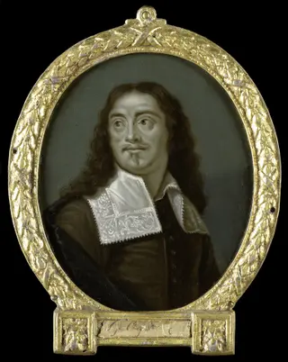 Portrait of Willem Ogier, Dramatic Poet in Antwerp, by Arnoud van Halen, oil, 1716