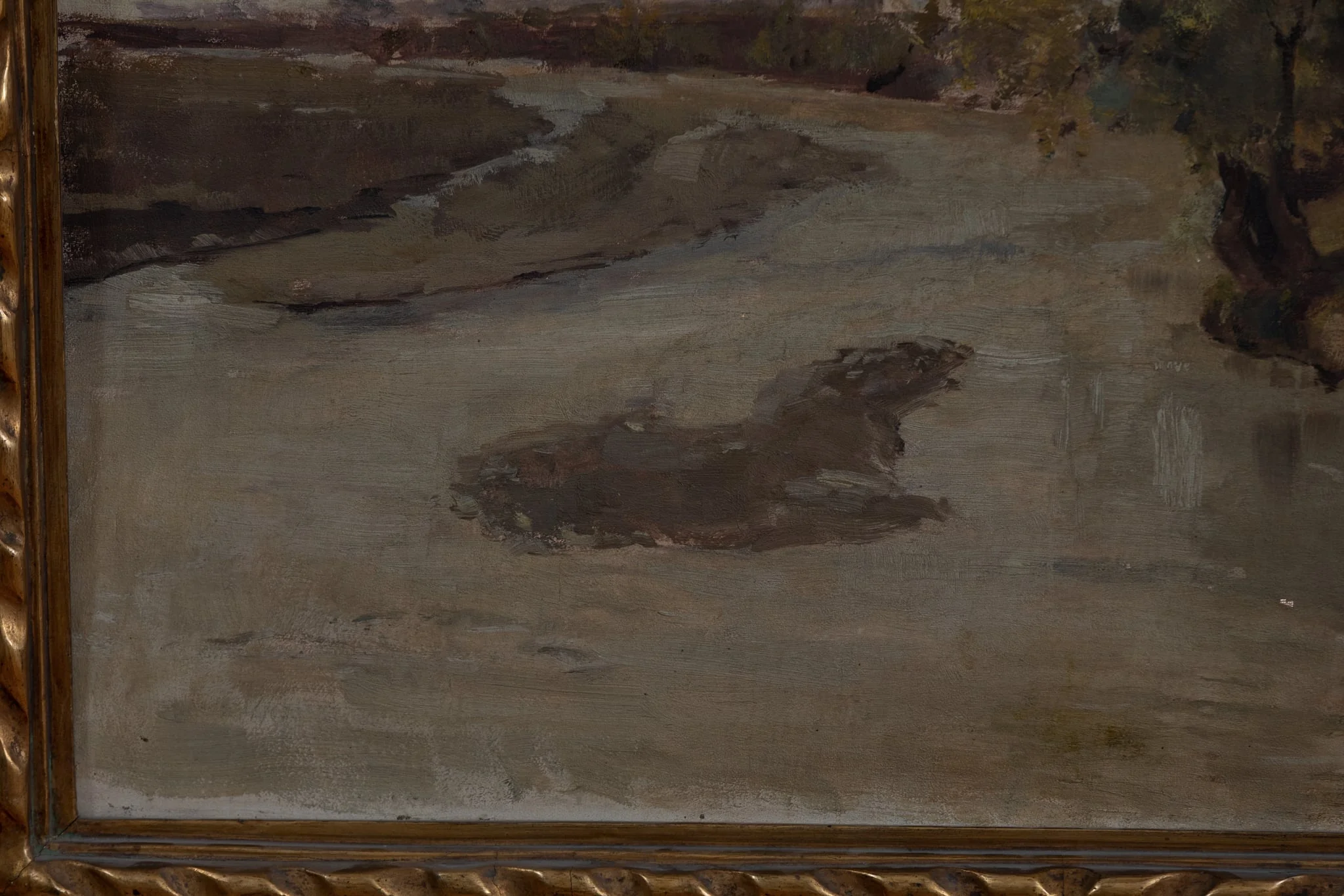 Peisaj, detail