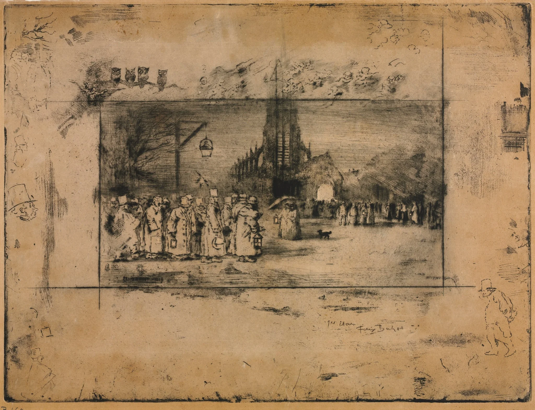 The Midnight Mass, detail