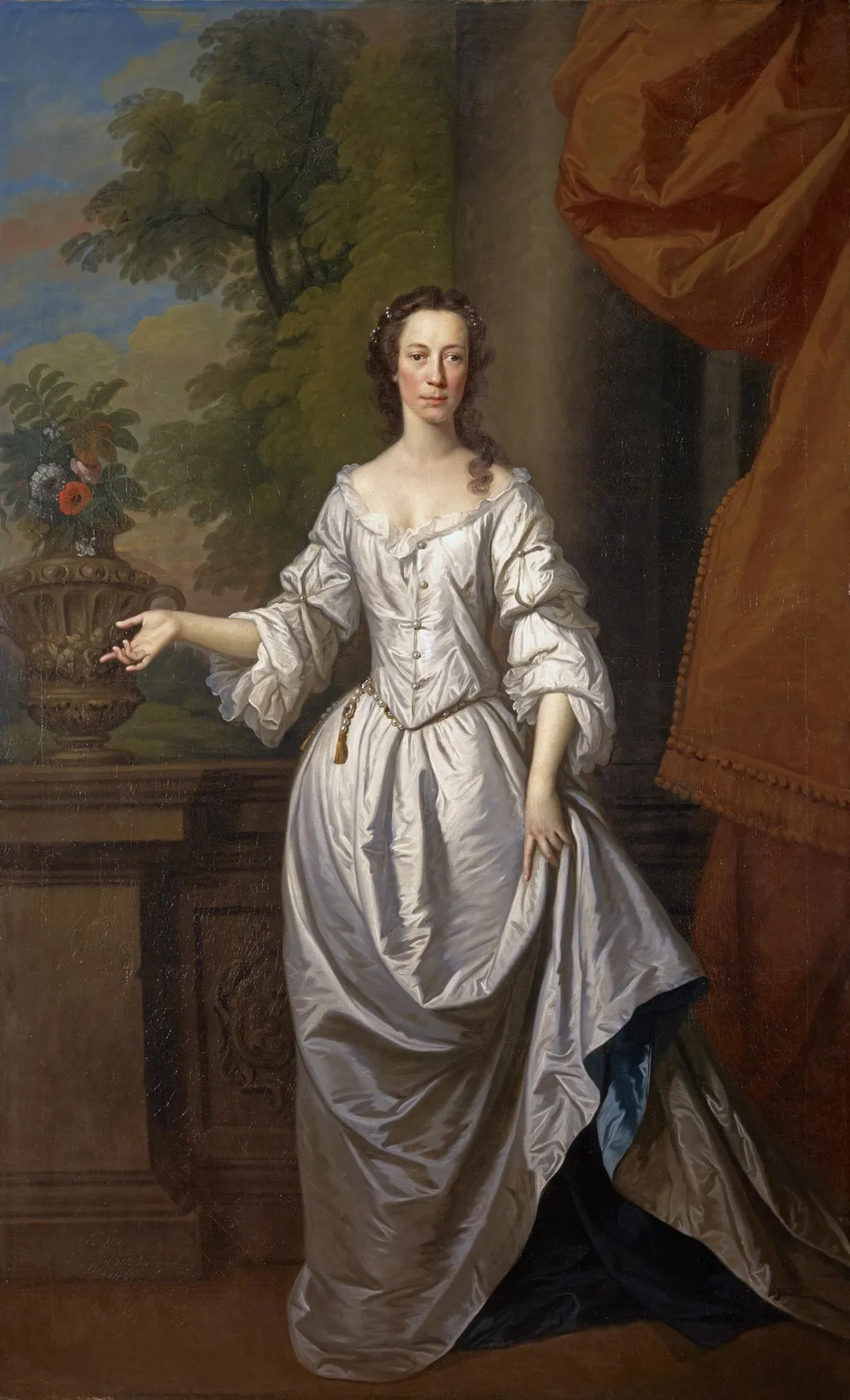 Elizabeth Cunyngham, Mrs Daniel Cunyngham, by Allan Ramsay, oil, 1740