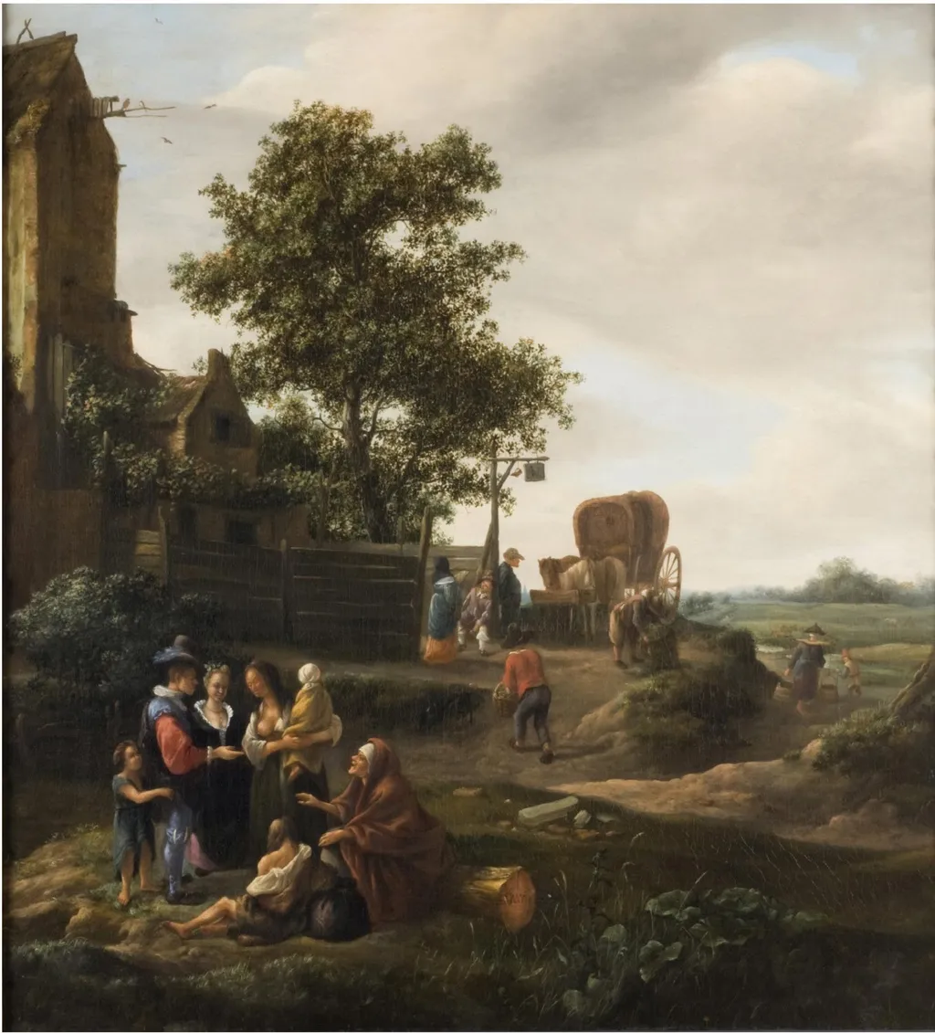 The Fortune Teller, by Jan Steen, oil, 1650