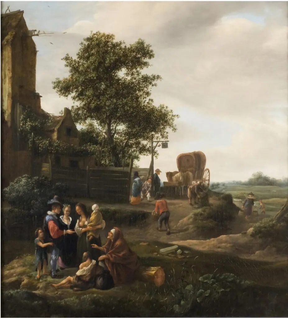 The Fortune Teller, by Jan Steen, oil, 1650