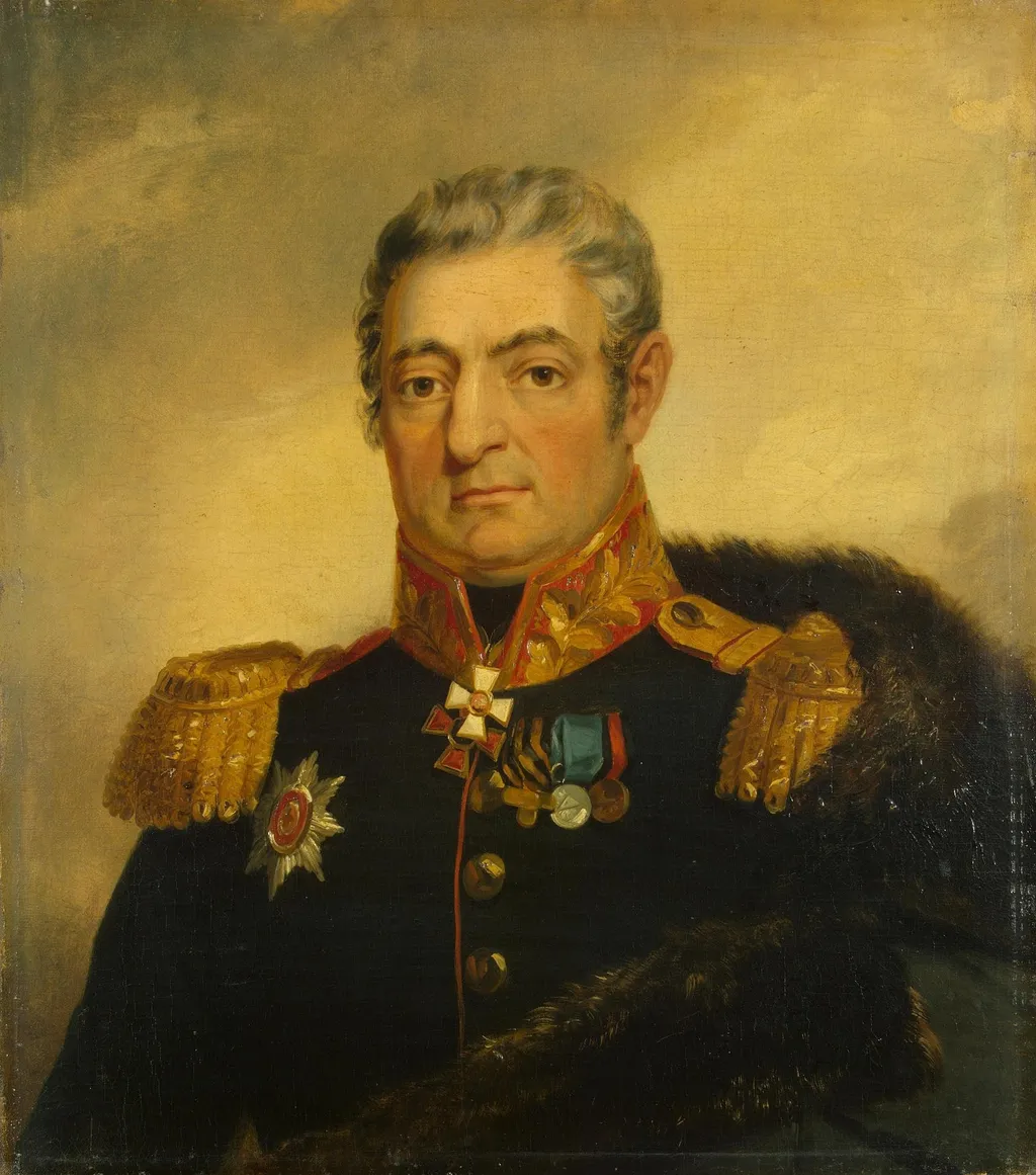 Portrait of Yeremey Ya. Savoini (1766-1836), by George Dawe, oil, 1824