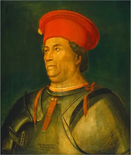 Francesco Sforza, oil