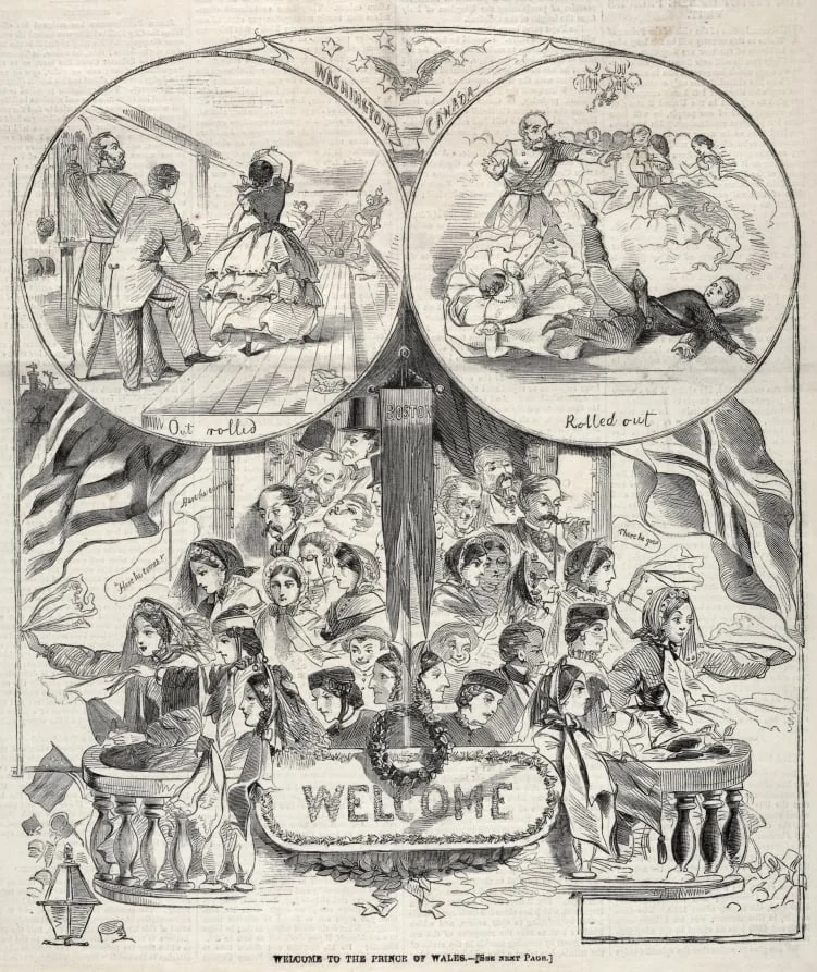 Welcome to the Prince of Wales, detail