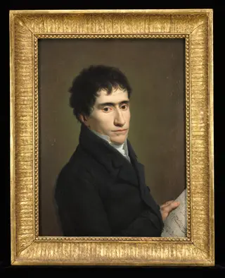 Portrait of a Musician, by Andrea Appiani, unspecified, 1800