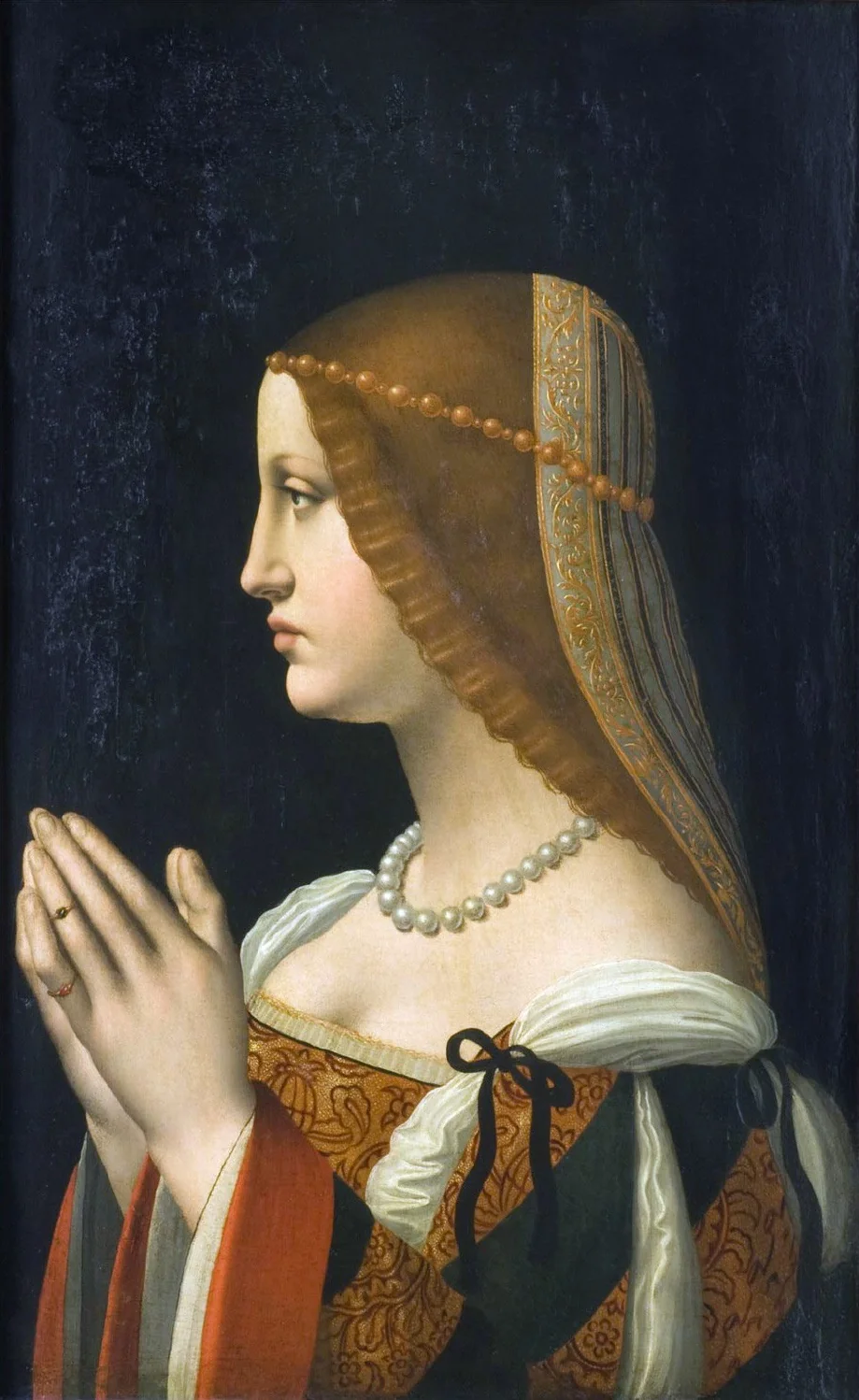 Portrait of a Lady, detail