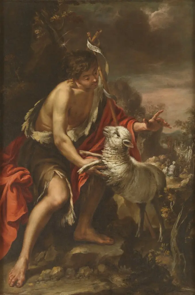 Saint John the Baptist, by Juan de Valdés Leal, oil, 1659