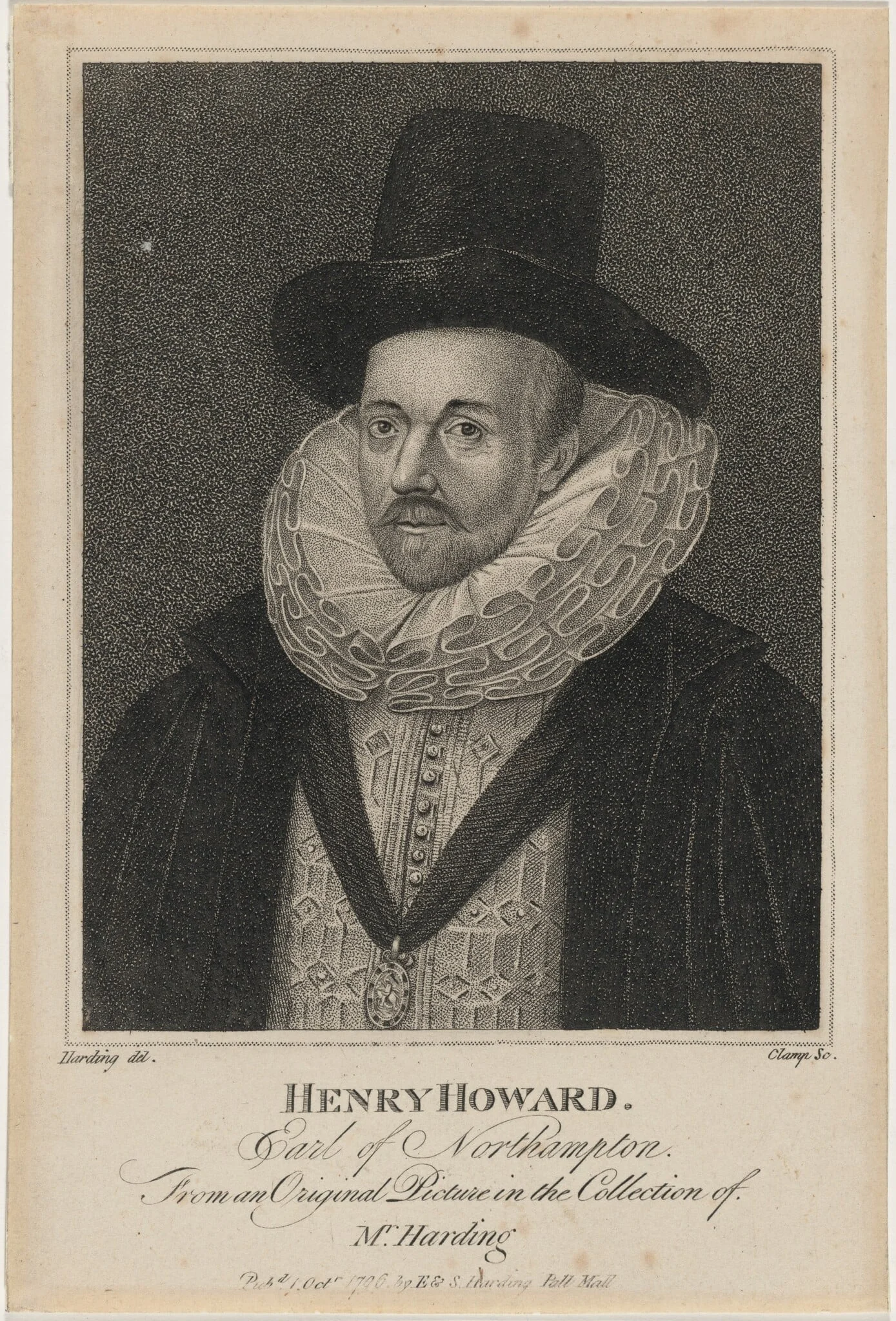 Henry Howard, Earl of Northampton, detail