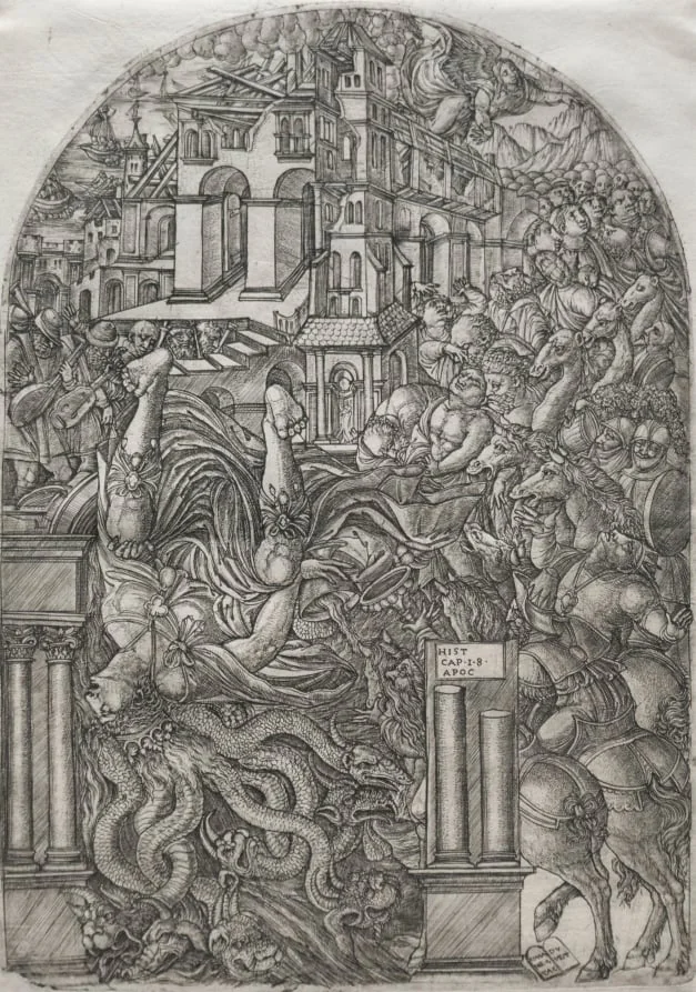 The Fall of Babylon, detail