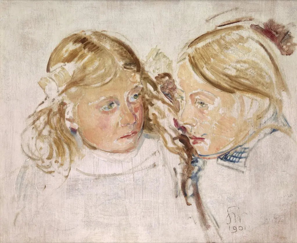 Double Portrait, by Stanisław Wyspiański, unspecified, 1901