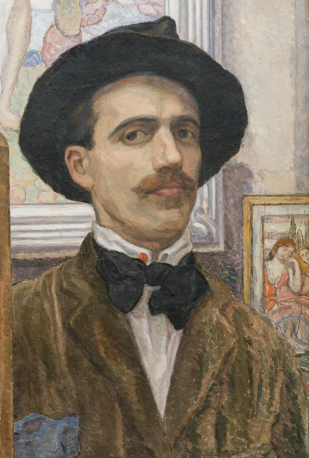 Autoportret, by Alexis Macedonski, 1850