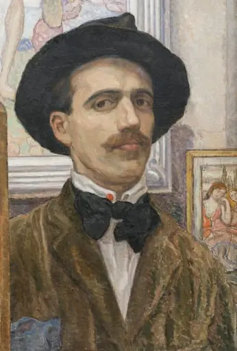 Autoportret, by Alexis Macedonski, 1850