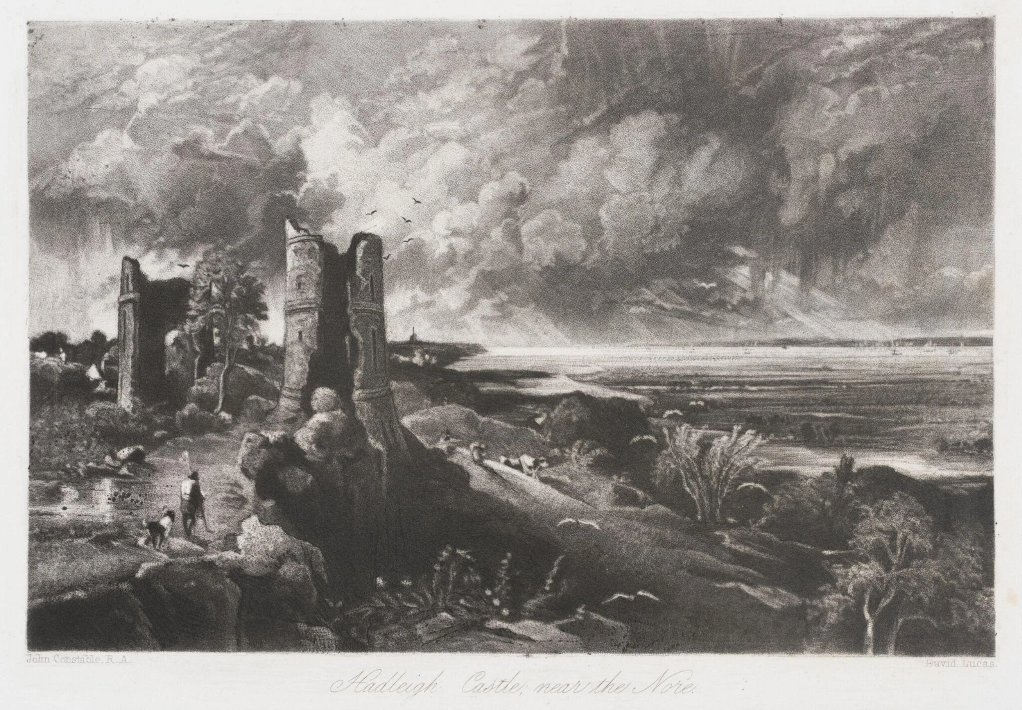 Hadleigh Castle, near the Nore, detail
