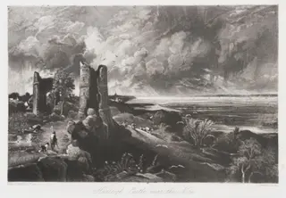 Hadleigh Castle, near the Nore, by John Constable