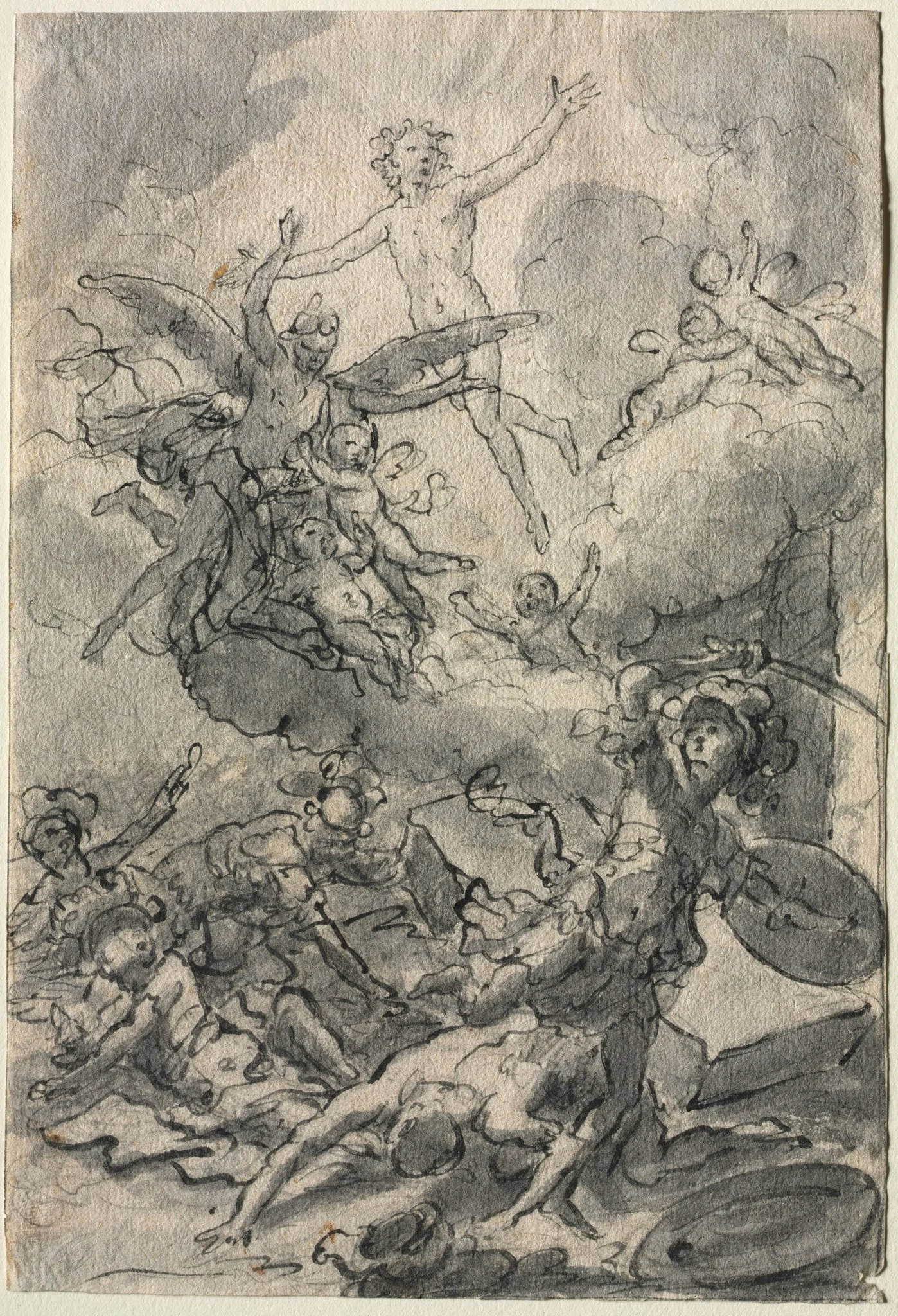 The Resurrection, detail