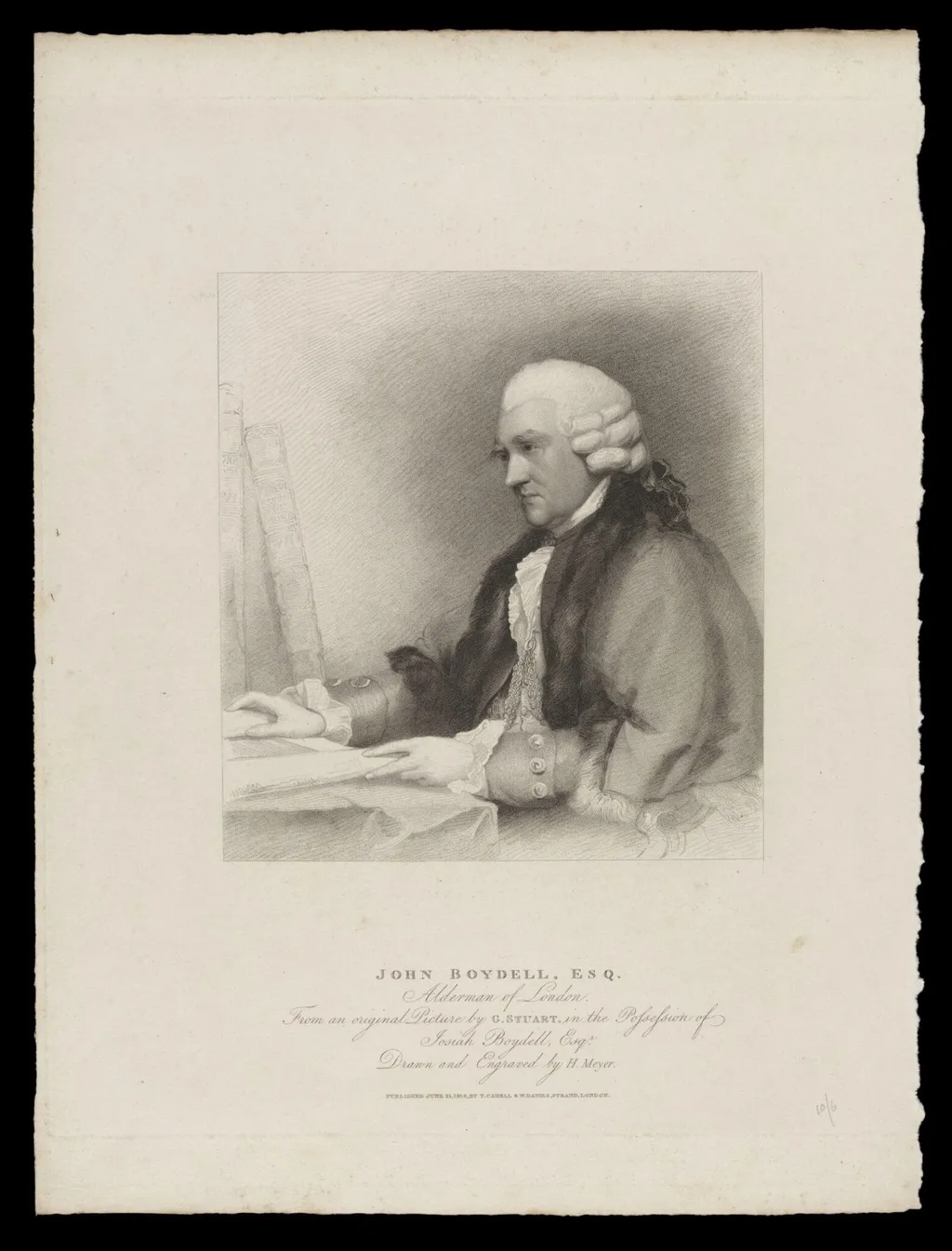 H Beard Print Collection, by Gilbert Stuart, 21