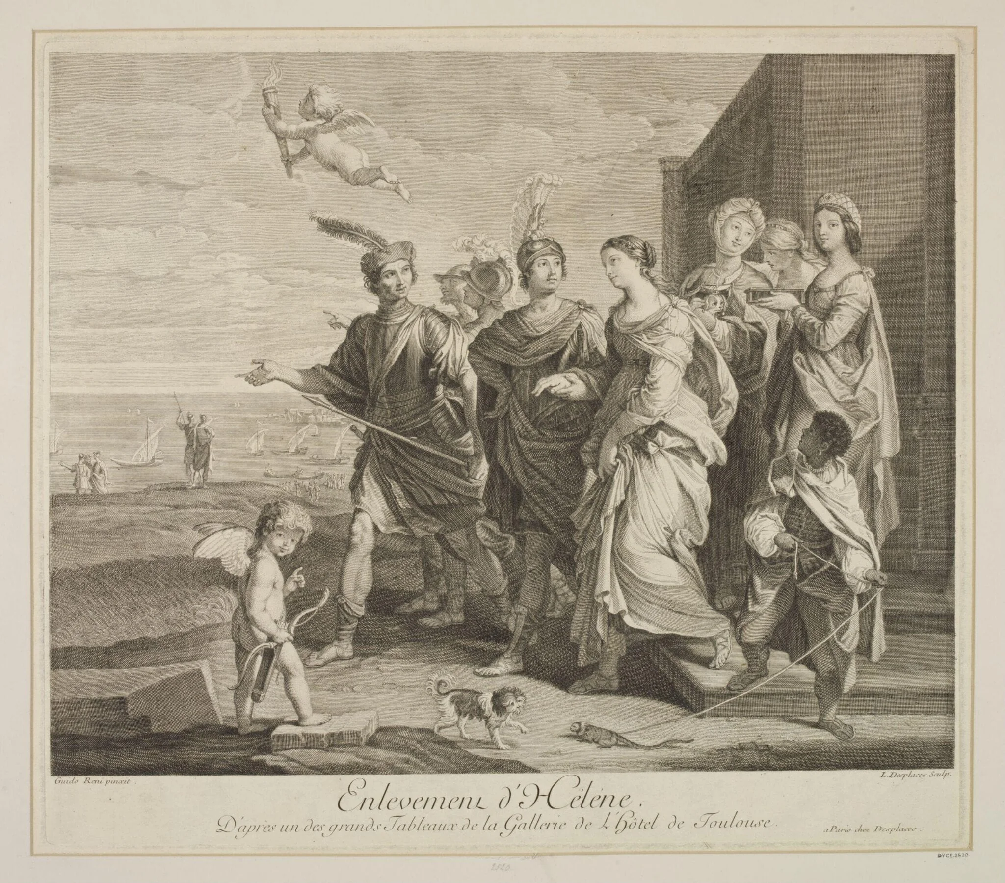 The Carrying Away of Helen, detail