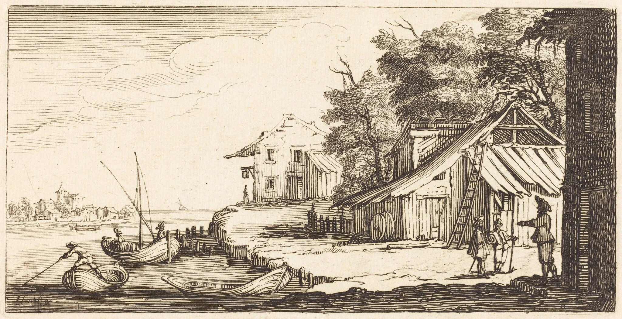 River Bank, detail